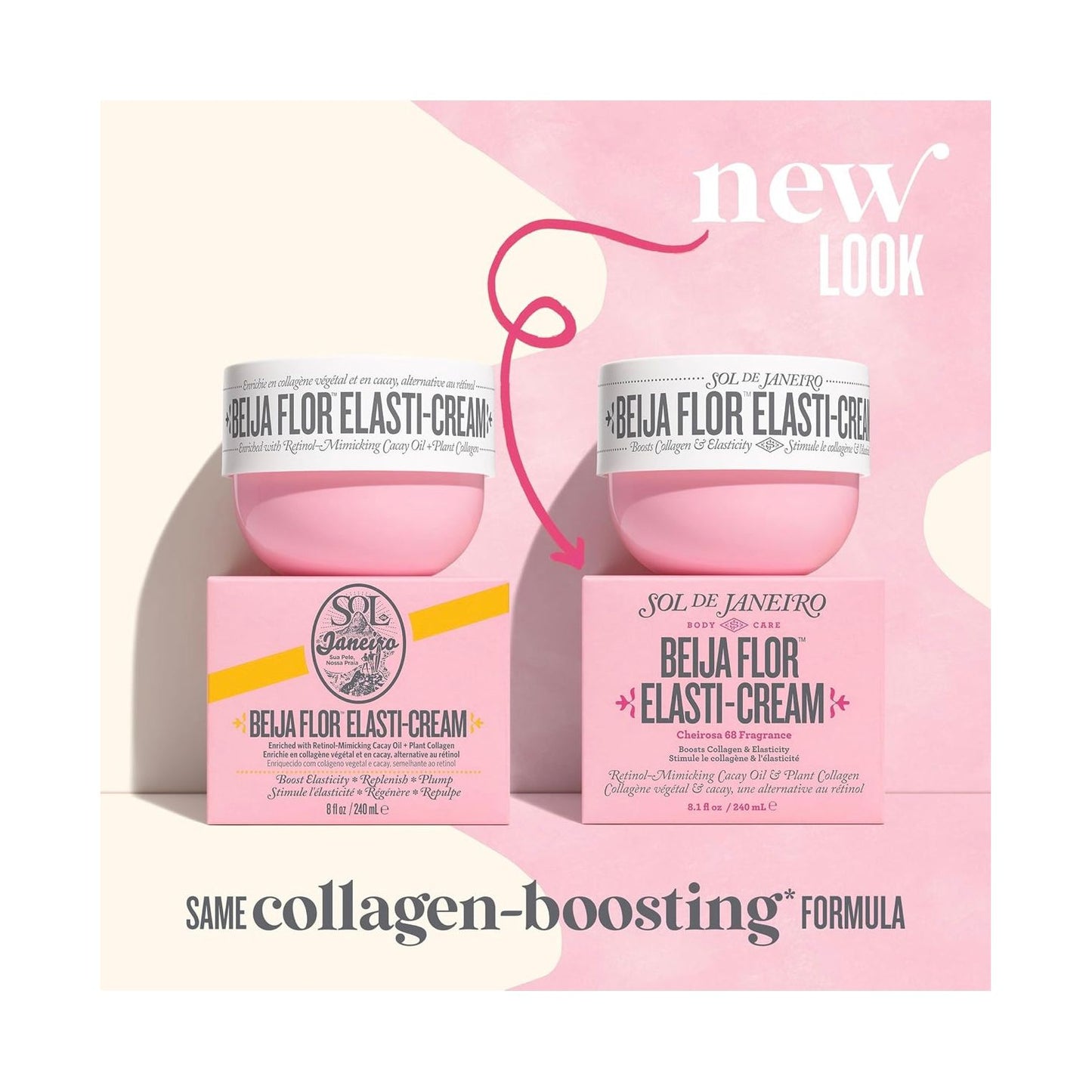 Sol de Janeiro Collagen Boosting Beija Flor Elasti-Cream pour le corps