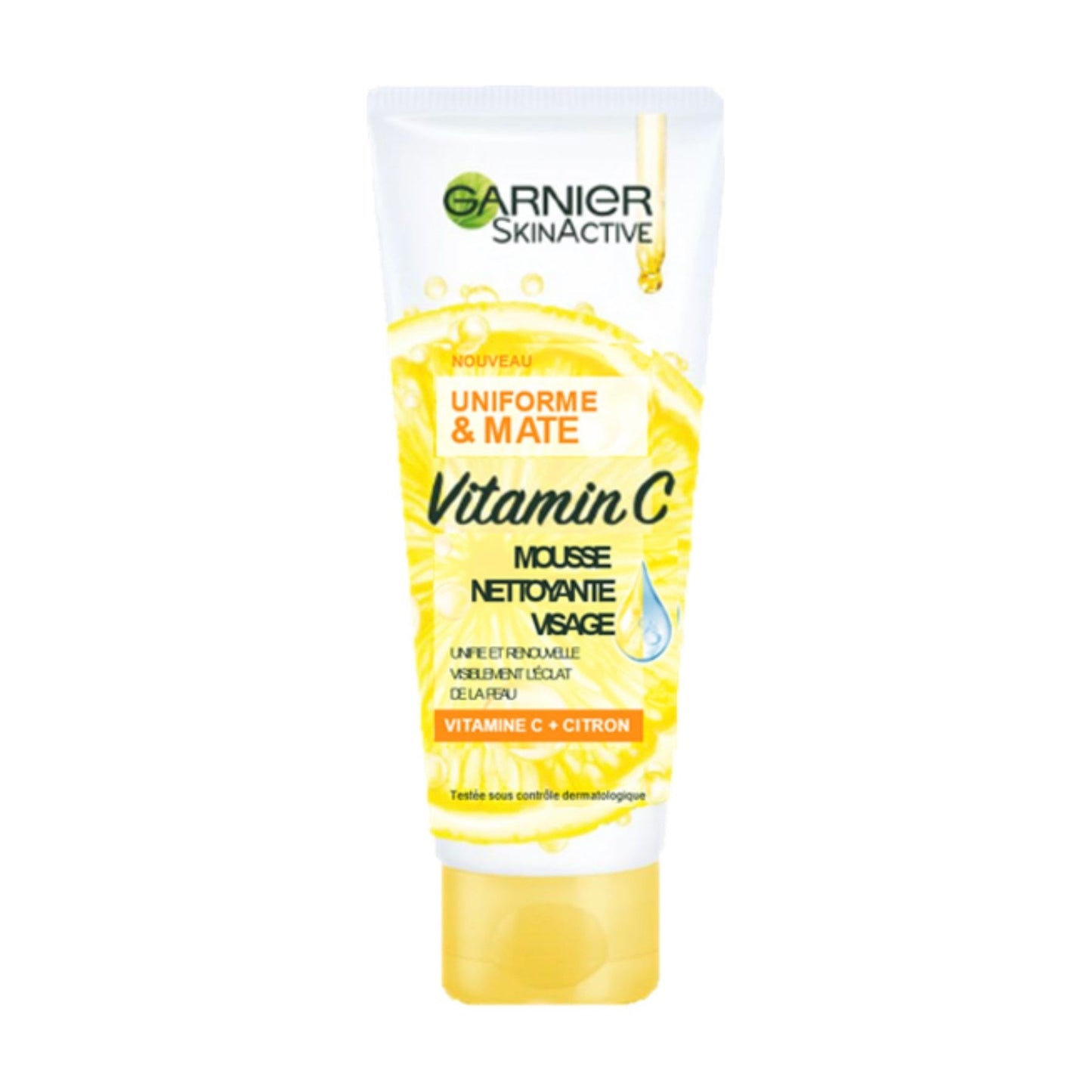 Garnier Mousse Nettoyante Unifiante Éclat à la Vitamine C