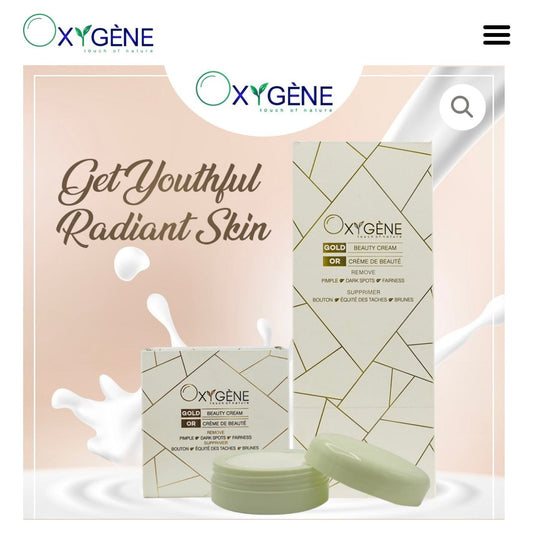 Shirley Crème de beauté Oxygène Gold