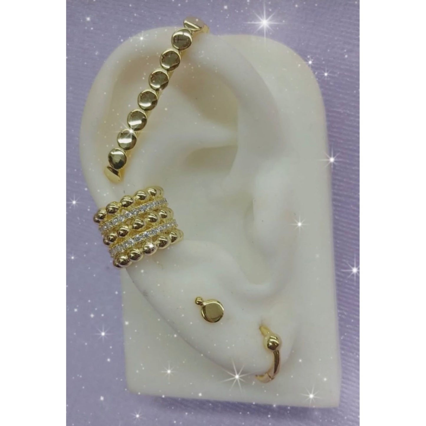 Boucles d'Oreilles Ear Cuff Manchette d'Oreille pour Femme