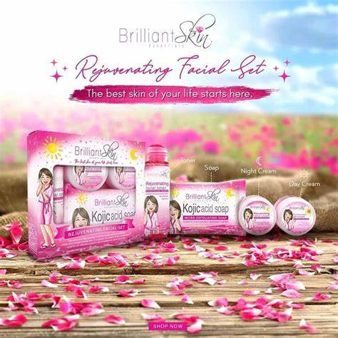 Brilliant Skin set éclaircissant facial