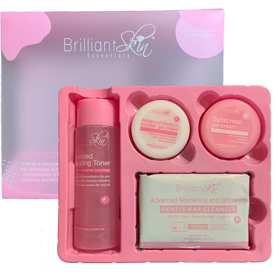 Brilliant Skin set éclaircissant facial