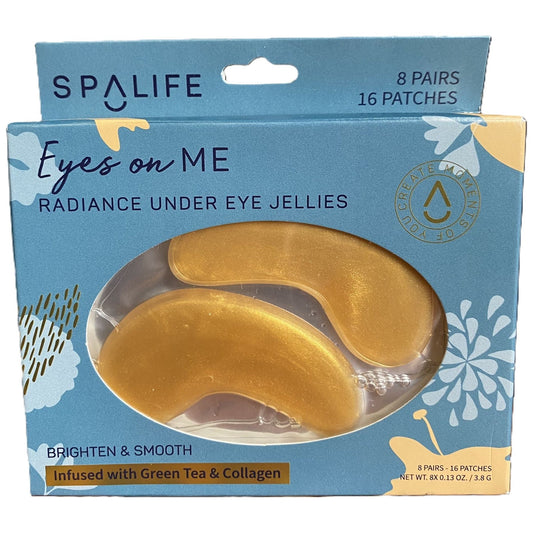 Masque repulpant pour les yeux au cica, au thé vert et au collagène