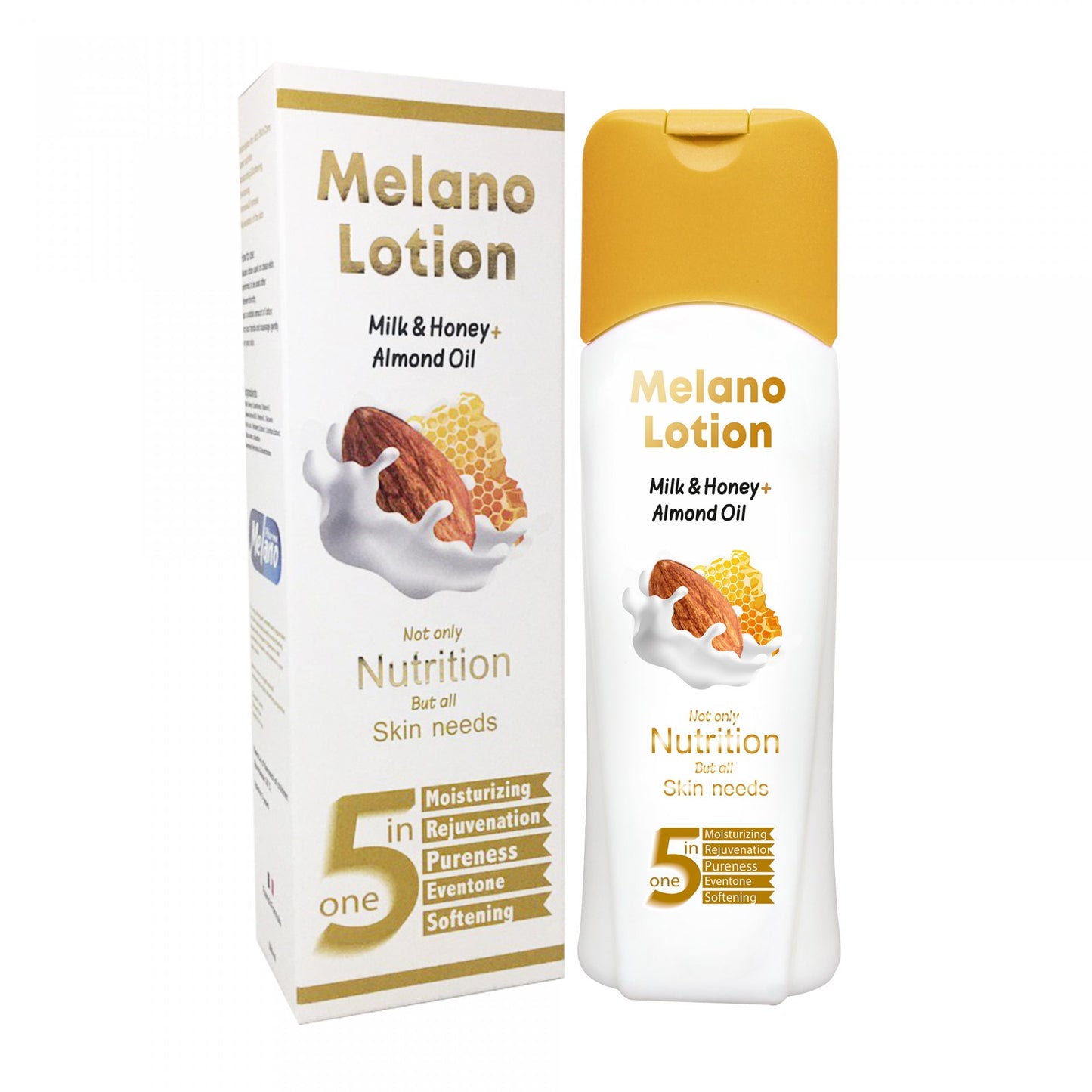 Mélano Lotion Eclaircissante au Lait & Miel, 300ml