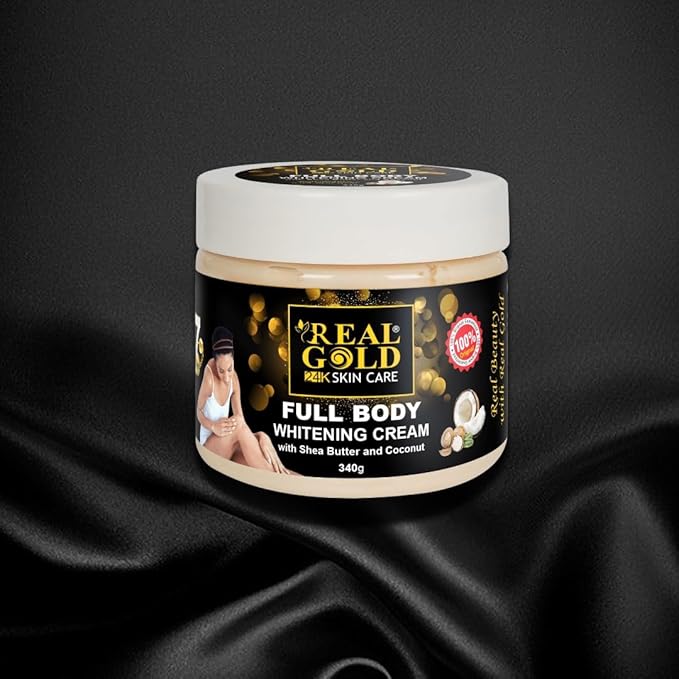 Real Gold 24K Skin  Care Crème Eclaircissante