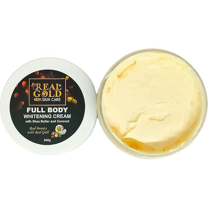 Real Gold 24K Skin  Care Crème Eclaircissante