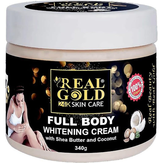 Real Gold 24K Skin  Care Crème Eclaircissante